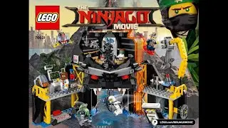 LEGO 70631 Instructions | The LEGO Ninjago Movie | Garmadon's Volcano Lair