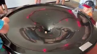Spiral Wishing Well Coin Collector Funnel | North Carolina Aquarium Fortfisher | Spiral Coin Funnel