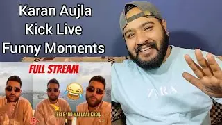 Karan Aujla Kick Live Stream Funny Moments Reaction | Lovepreet Sidhu TV