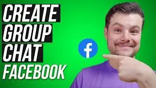 How to Create Group Chat on Facebook Messenger App (2024)