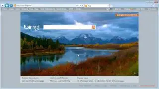 Bing Homepage with Video