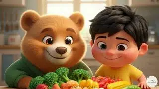 Rainbow Lunch Mission 🌈🍎 | Healthy Eating for Kids | Fun 3D Animated Story