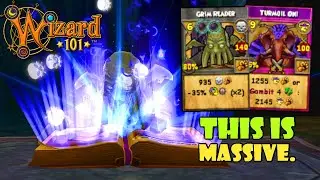 Wizard101 Level 170 Death PvP: INESCAPABLE Grim Reader Turmoil Oni Combo.