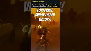 Fori Prime Minor Order Win, Shriekers Complete, Leviathan Order Decreased #helldivers2 #gaming