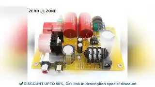 GZLOZONE Assembeld HV-10 RA1 Headphone Amplifier Board JRC4556AD DC18V-24V