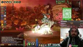 Mago 165 em Boss e Hunt AB3 no servidor IDHAS! Clan Revolution Priston Tale