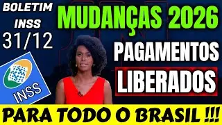 ✔️ PREPARE SE! APOSENTADOS E PENSIONISTAS MUDAN&Ccedil;AS INSS 2026