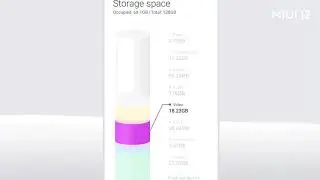 MIUI 12 Storage Space New Look
