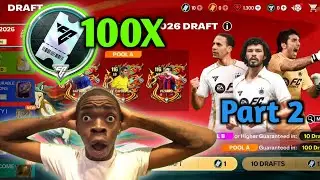 EA FC MOBILE 26 &bull; New Draft Voucher Pack Opening 100x (part 2) #fcmobile 