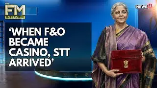 Futures and Options Targeted, Not All STTs: Nirmala Sitharaman Clarifies India's Market Policy | 4K