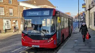 FULL JOURNEY | LONDON BUS 465 DORKING - KINGSTON (LJ16EXO) DLE30132