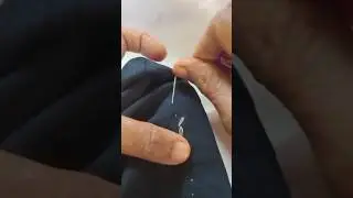 How to Trim Your Pants by Hand (Invisible Hem!)