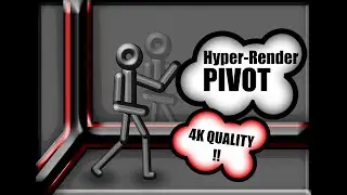 I turn A simple Pivot Animation into 3D Hyper Render