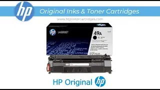 HP 49A Black Original LaserJet Toner Cartridge Q5949A