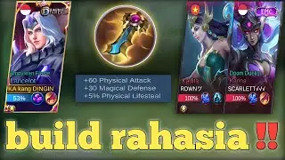 PRO LANCELOT BUILD RAHASIA COUNTER MAGE rose gold meteor MOBILE LAGENDS BANG BANG