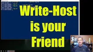 How to use Write-Host for PowerShell