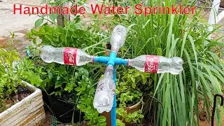 Amazing Ideas Watering System How to Make Rotate Water Sprinkler  #short #diy #pvc #water