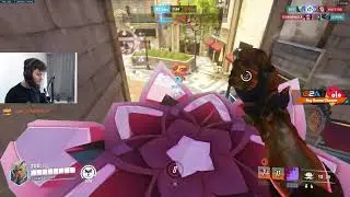 Dafran LIFEWEAVER COMPETITIVE Gameplay! [ OVERWATCH VOD Replays ]