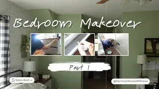 Transforming My Bedroom Step by Step | Painting Trim & Furniture | Room Refresh Start