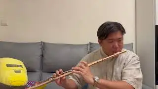 Advanced Method for flute Vol.1, P.44, Duet No.24, Part 1, 120 with Metronome by Mario So