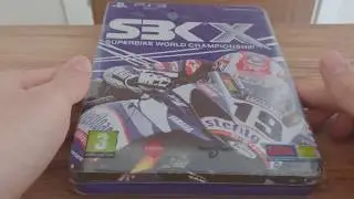 SBK X Superbike World Championship - PS3 - UNBOXING