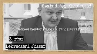 30 éves a rendszerváltás #3: Debreczeni József