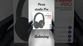 Ptron Studio Pro over ear wireless Headphone Unboxing | over ear headphone with mic under 1500