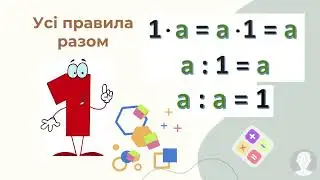 Правила множення і ділення 0, 1, 10 (2 клас)