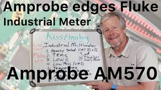 Amprobe AM570 tops Fluke 117 Industrial Multimeter