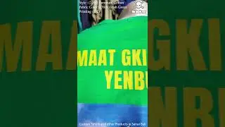 (7016) Irish Green (7200) Premium Cotton Custom Design Ondemand DTF Printing Best Quality Tshirt
