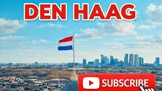 The Hague Netherlands 4k Drone