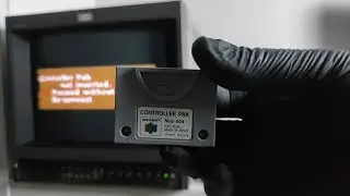 Ленивый ремонт Controller Pak для Nintendo 64