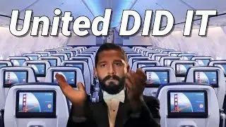 United теперь лучшая авиакомпания США? НОВЫЙ ОБЗОР ИНТЕРЬЕРА