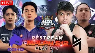 REASTREAM JUARA M3 VS JUARA M4 - MPL PH PLAYOFF ECHO VS BLACKLIST SM BALOY
