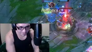 1vs5(4) Sett Incident - LoL Diff moments 122