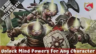 Unearthed Arcana 2020:  Psionic Options Revisited (Spells & Feats)