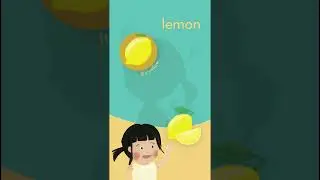 Lemon |  Fruits Vocabulary | Learn English with Cici&rsquo;s Monster Friends