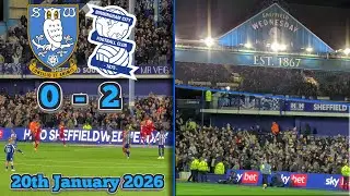 Bannan's FINAL game for SWFC? Blues SNATCH away win | SWFC vs Birmingham | 20th January 2026 #swfc