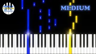 Brother John (Fr&egrave;re Jacques) | Piano Tutorial - Medium