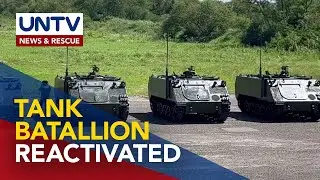 Philippine Army reactivates first-ever tank battalion