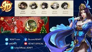 9dNFT Metaverse NFT Game in SEA | The First 3D Martial Art | 9DNFT All Class Game Play
