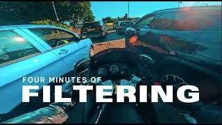 Four Minutes of Motorcycle Filtering