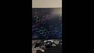 Windows 11 bubbles screensaver glitch