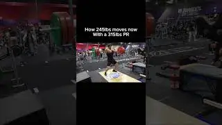 245lbs power cleans are feeling like butter now #fyp #shorts #fitness #speed #gym