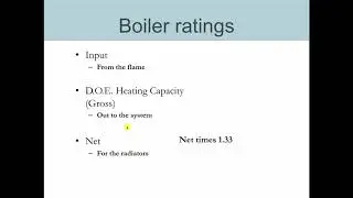 Steam Boiler Ratings Explained