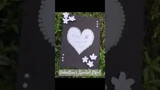 Valentine's card for special occasion #valentines decor 2024
