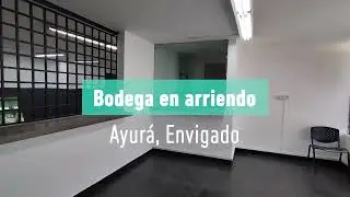 Bodega en arriendo Ayur&aacute;, Envigado. AA-64322. Alberto &Aacute;lvarez Inmobiliaria