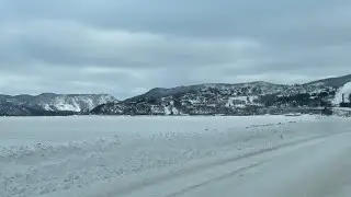 Frozen Atlantic Ocean 🌊 -11 C❄️ ❄️ 🧊 Canada 🇨🇦 