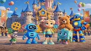 Luna & Sparky in Giant Toy Land 🧸 Funny Toy Adventure for Kids