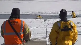 Muscatine Fire Department trains high schoolers in fire rescue